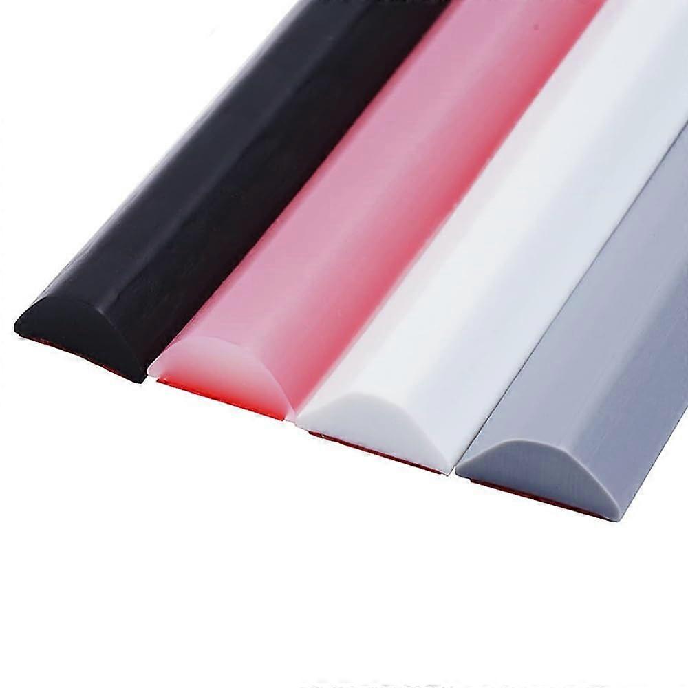 Foldable 39 Inch Silicone Shower Screen Seal Strip for Wet and Dry Separation, Clear, Size: 9m/354 Inch