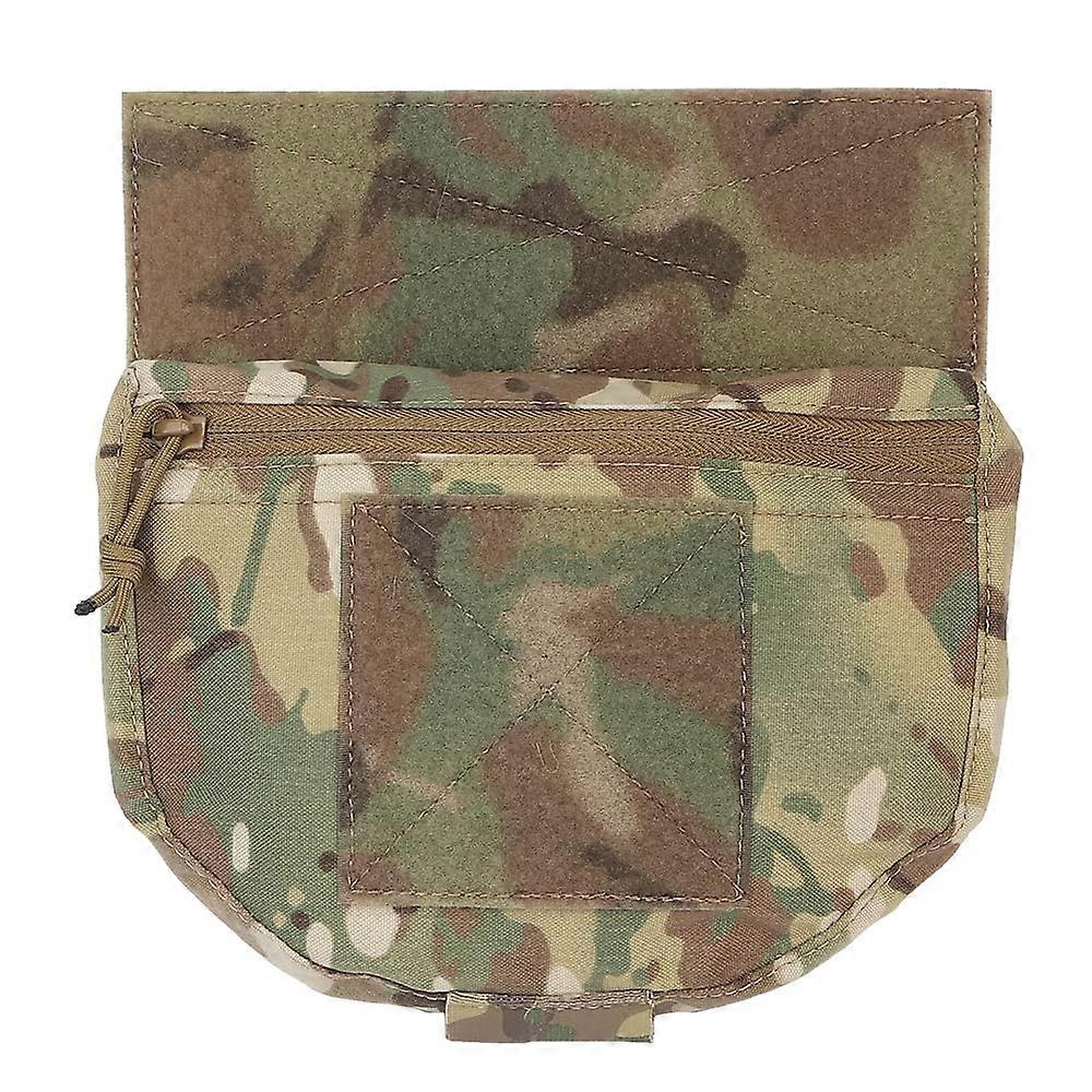 Tactical Vest Dump Drop Pouch with Hook and Loop Utility Bag Carrying Kit Bag