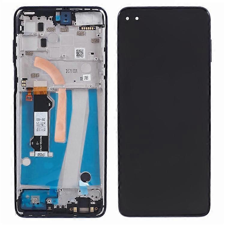 Compatible For Motorola Moto G 5G Plus XT2075 Grade B LCD Screen and Digitizer Assembly + Frame Replacement Part (without Logo)