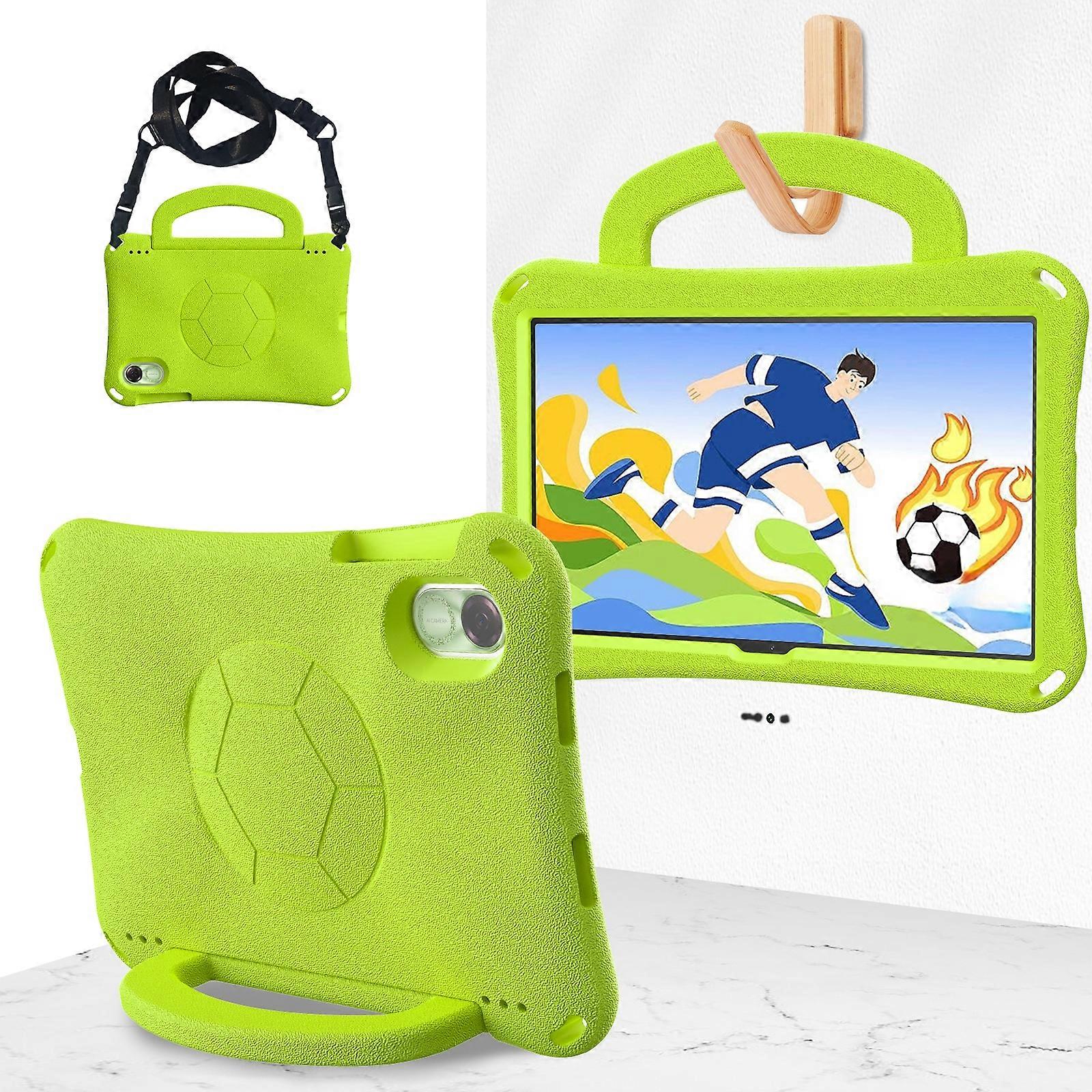 Handle Football Shaped EVA Shockproof Tablet Case