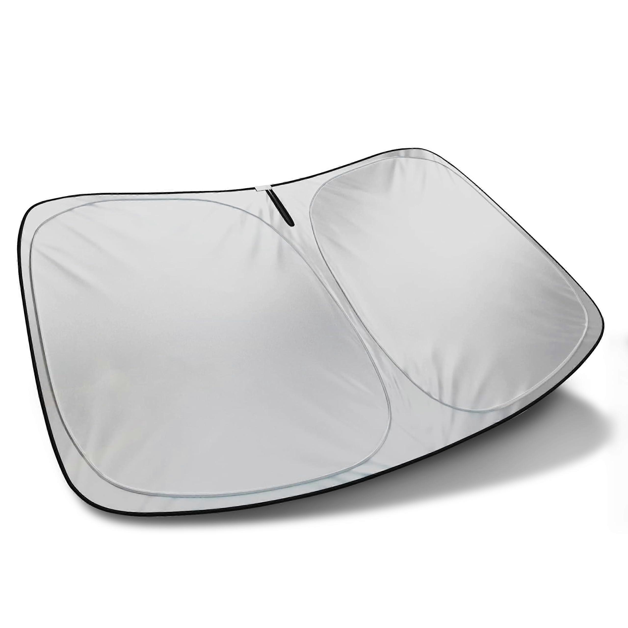Foldable Sunshade Compatible with 2016 Fiat 500X ONLY, UV Reflective, Easy Storage