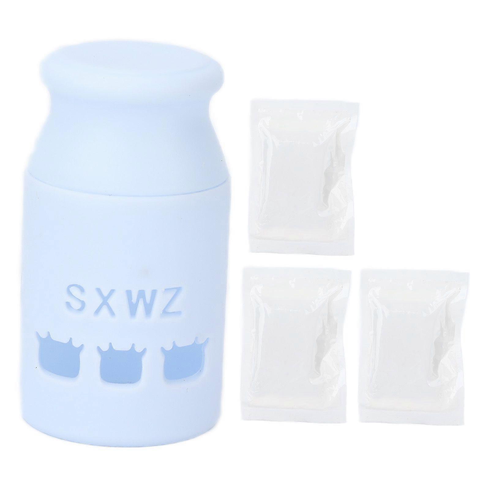 SelfHeating Hand Warmer Cute Portable Long Lasting Hand Warming Tool Bag Core Blue