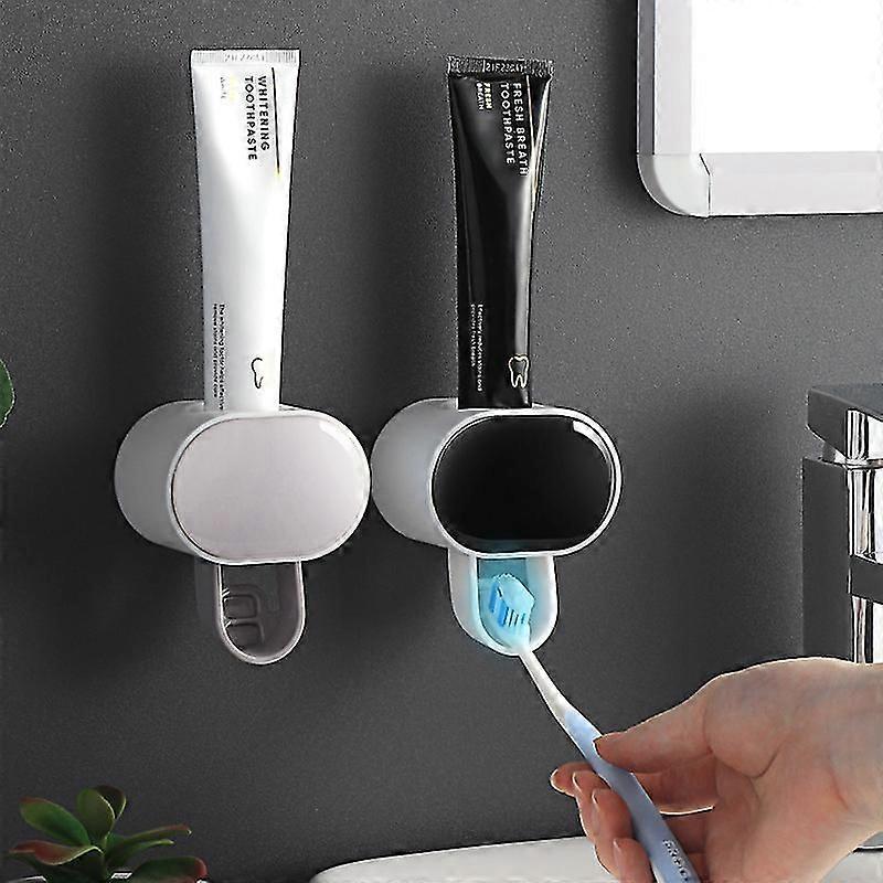 2 Pack Automatic Toothpaste Dispenser Bathroom Accessories