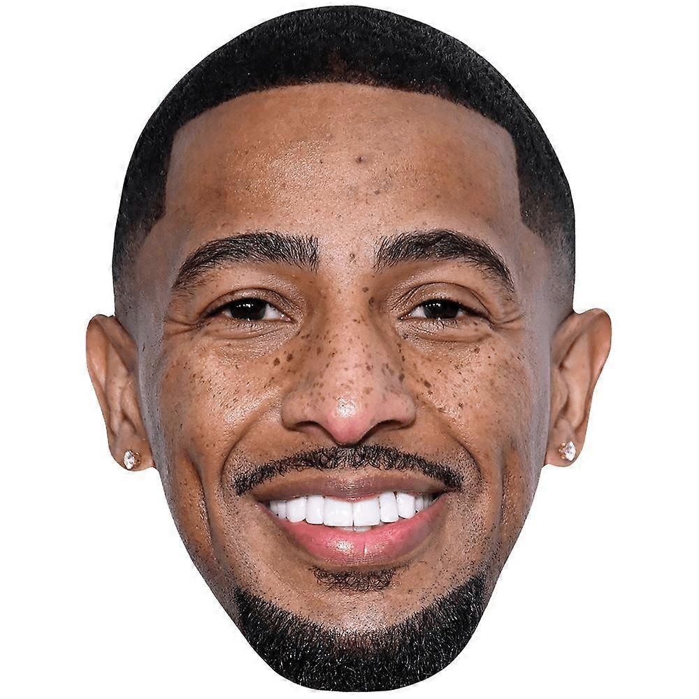 Oshea Russell (Smile) Celebrity Mask, Flat Card Face