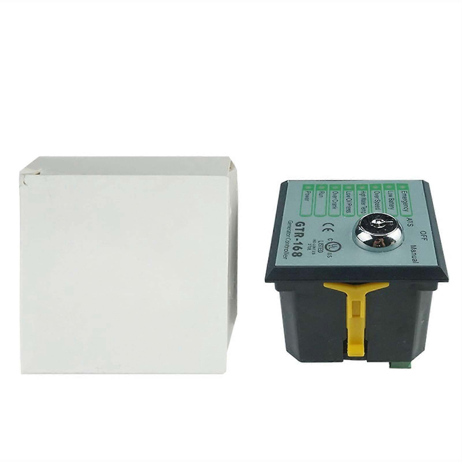 GTR168 Generator Controller for Diesel Generator Sets, ASM168 Voltage Control Panel, Compatible with Various Models