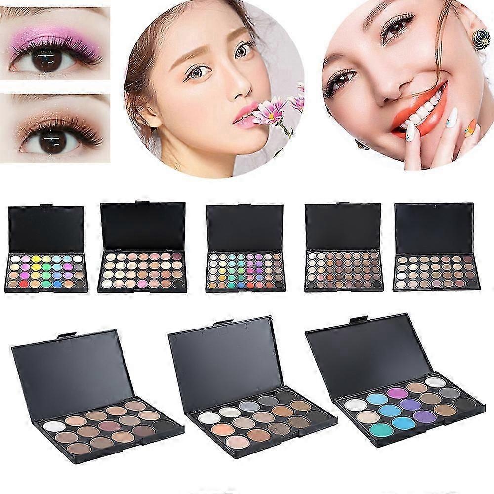 40 Kleuren Oogschaduw Oogschaduw Palet Make-up Kit Set Make-Up Professional Box