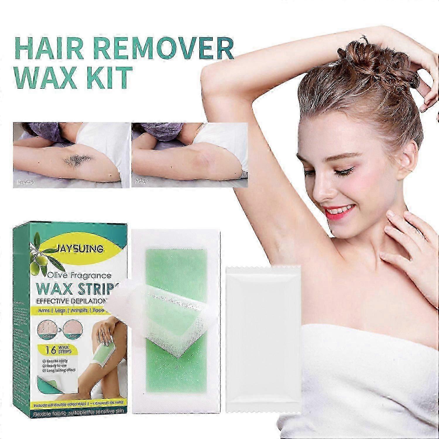 Jaysuing Haarentfernungs-Wachs-Set, Körperschonend stimuliert kein sauberes Haarentfernungs-Wachs-Set