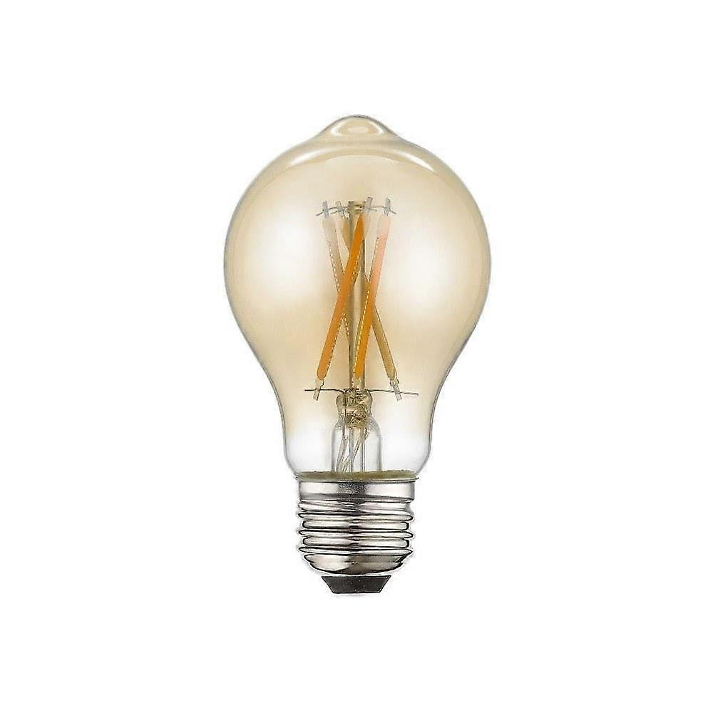 Lighting 960424X10 LED Filament Bulbs, 10-Pack Dimmer Compatible Vintage Style A19 Warm White