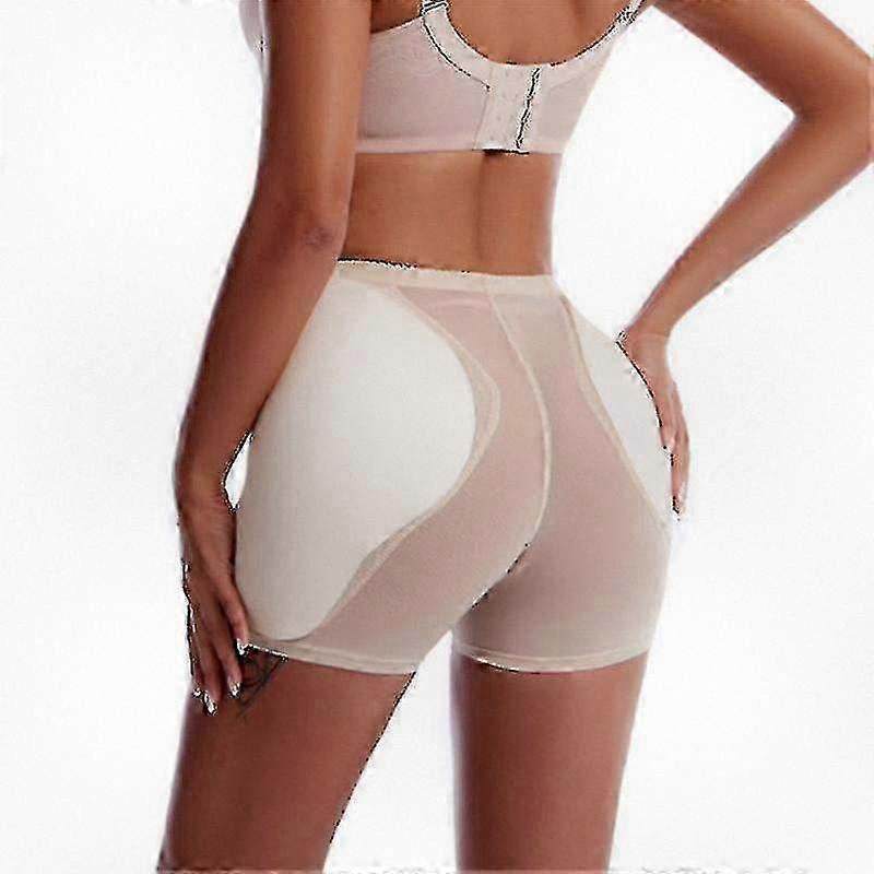 Women's Hip Lifter Shapewear Enhancing Panties with Hip Padding, Shaping Boxer Shorts for Tummy and Waist Control