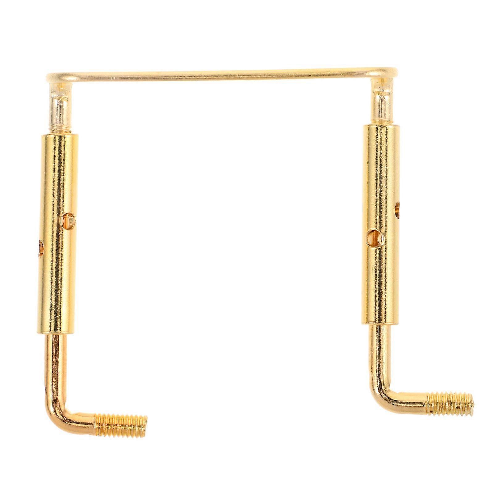 Violin Chin Rest Screws 4/4 Easy Installation for Students and Professionals Secure and Comfortable Fit Violin Accessory Golden