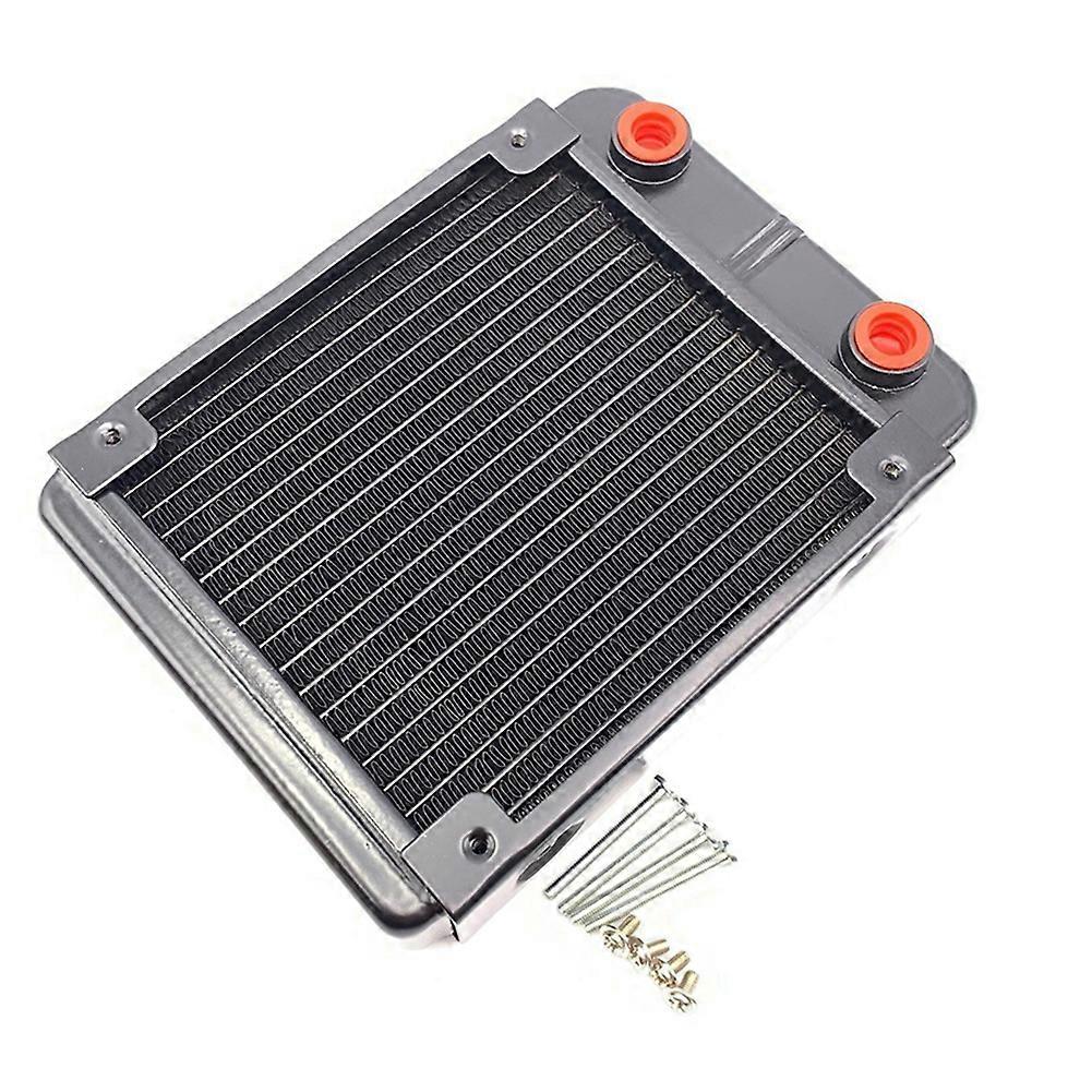 PC Water Cooling Aluminum Radiator 18 Pipe 120mm for Computer CPU