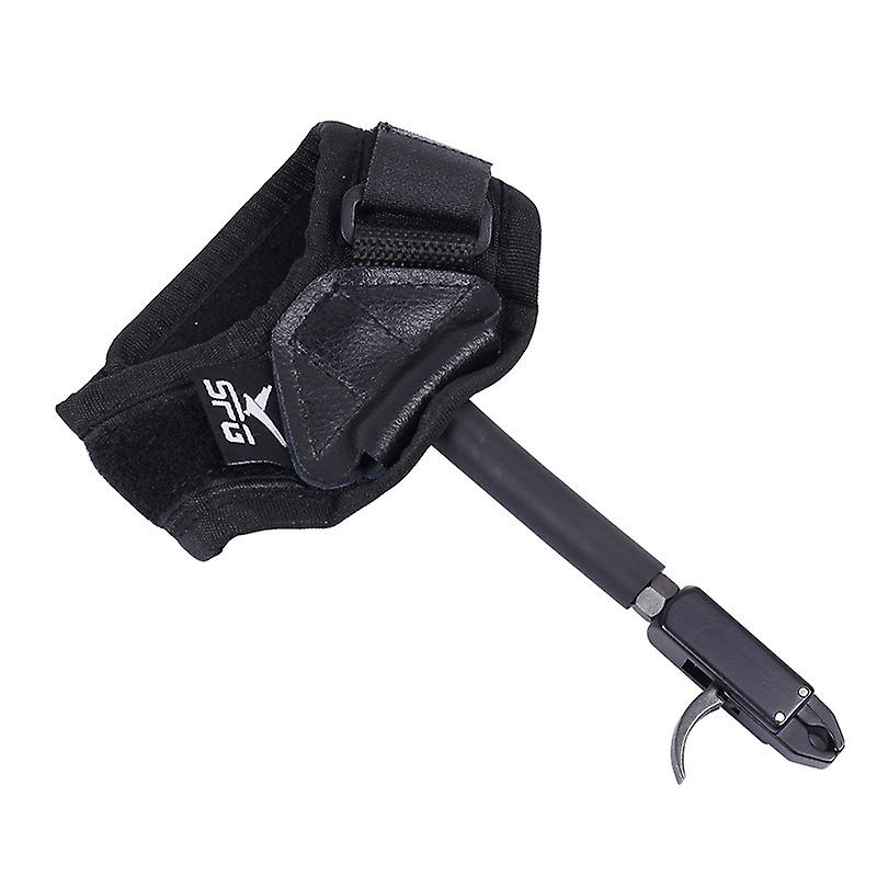 Archery Compound Bow Release - Adjustable Wrist Strap With Buckle Foldback Design Archery Bow Pull Back Aid Trigger Release For Hunting, Accuracy, Ar