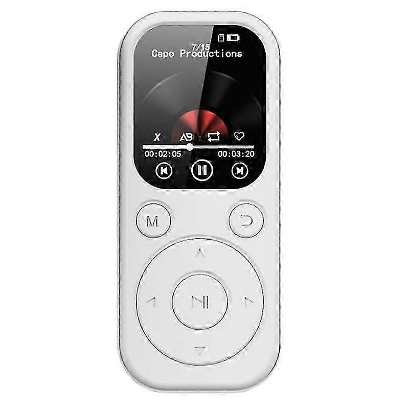 New MP3 Bluetooth Player Fast Charging 5.4 Bluetooth Version Expandable Memory Card Music Player FM Recording E-Book B