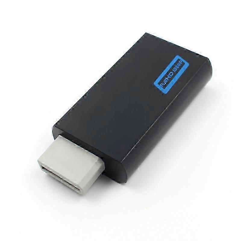 HDMI to Wii Adapter with 3.5mm o Port, 1080P Video Converter for Gaming Devices