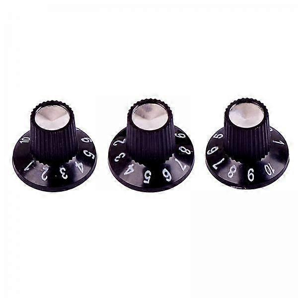 5x Guitar Hat Amplifier Knobs Volume 6mm Shaft Pot Knob