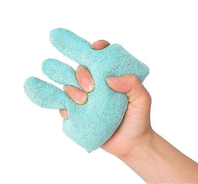 Orange Finger Pad Elderly Care Finger Separator - Green