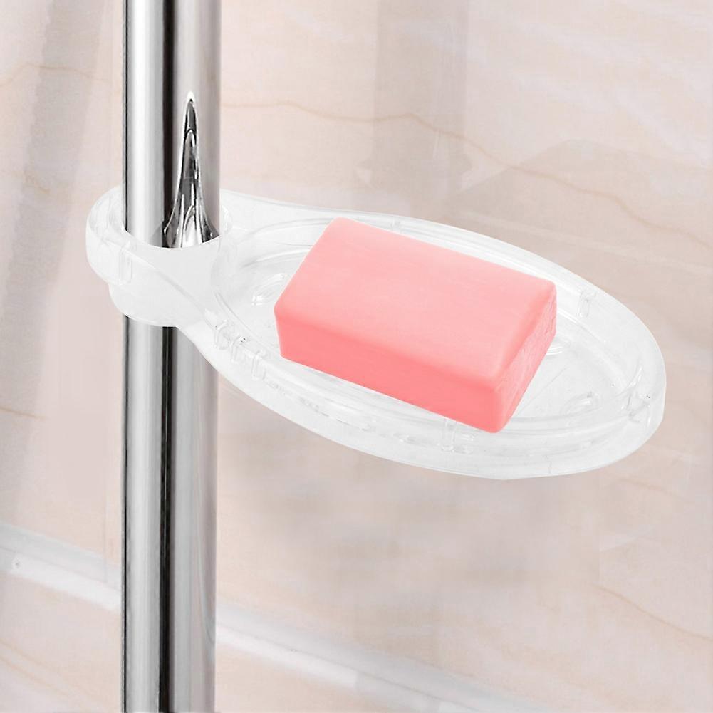 Transparent Round Acrylic Soap Dishes Box