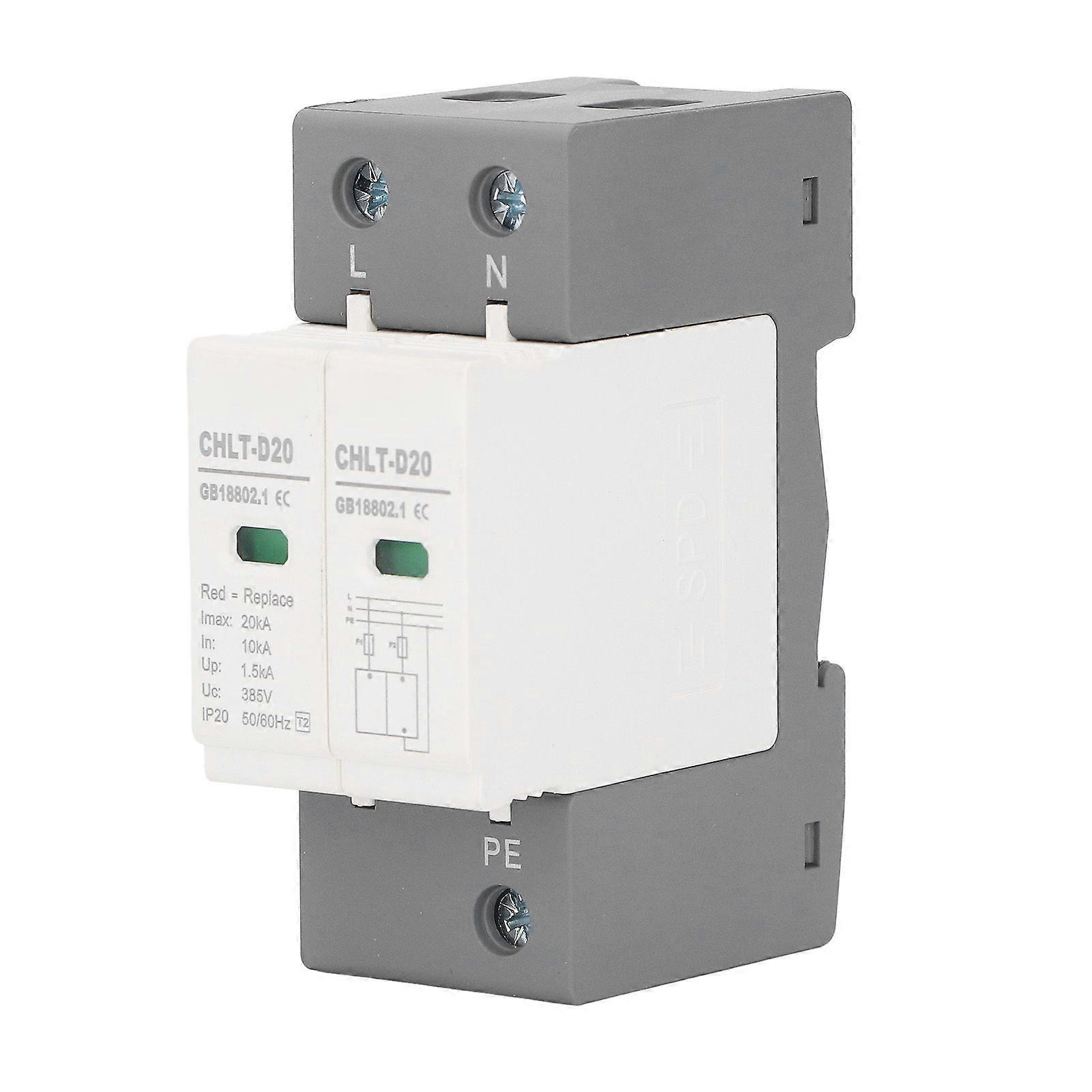 High quality  CHLT-D20 AC Surge Protector 2P 385V/10KA-20KA