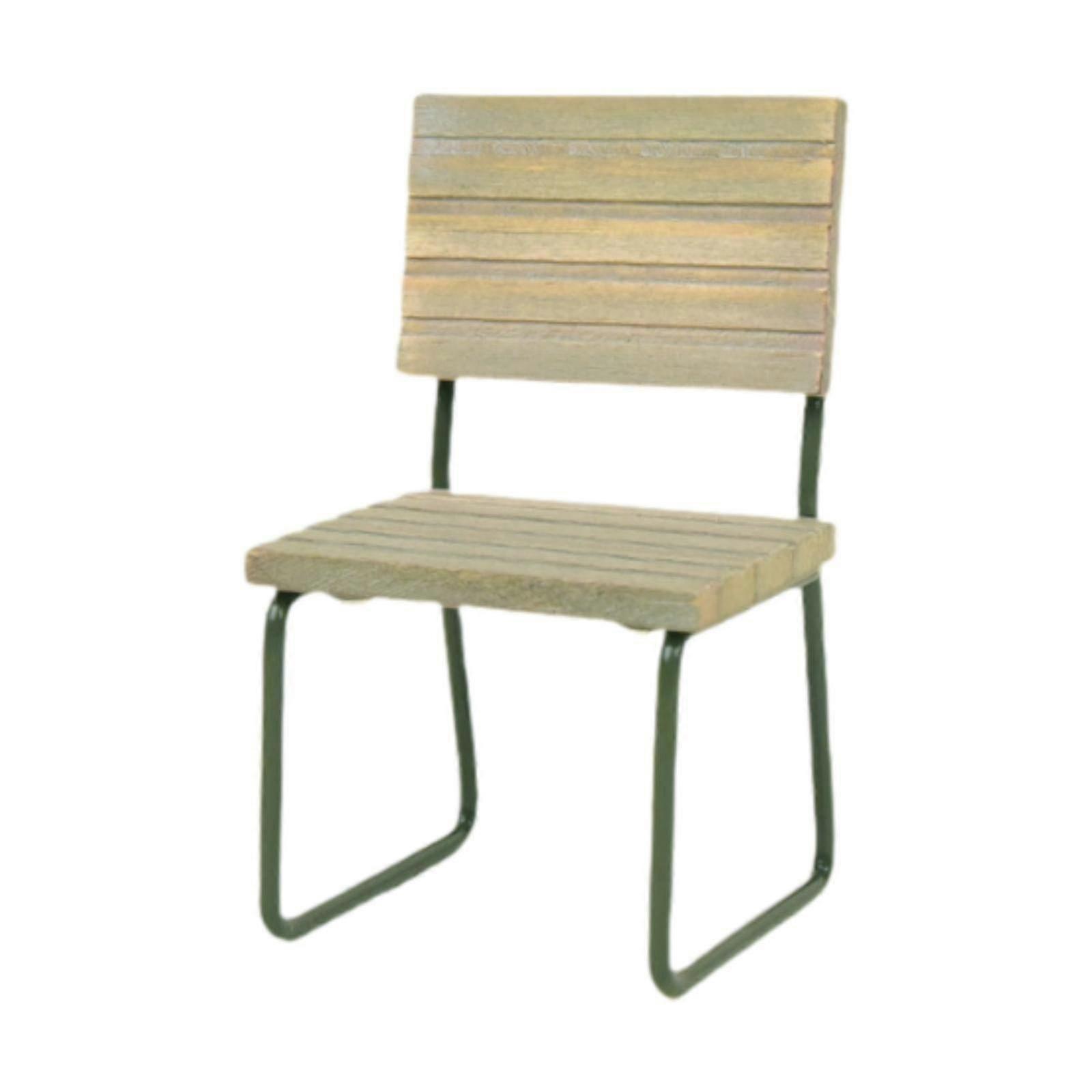 1:12 Scale Rustic Furniture Model for Life Scene Micro Landscape Accessories Suitable for Miniature Setting Chair