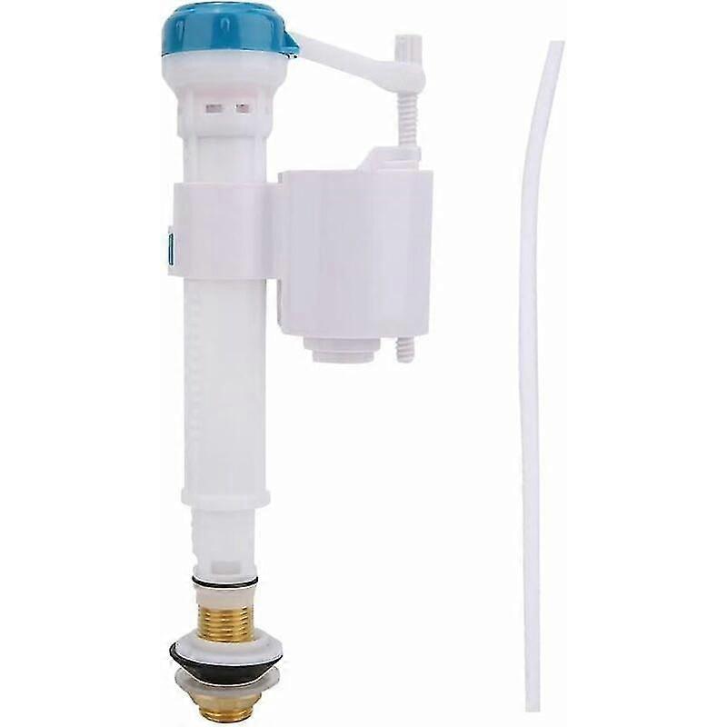 Horizontal Float ValveReversible Float Valve for Toilet SupplyToilet Flush Valves Push Button Fill Valve Double Flush Bathroom SiphonG1/2