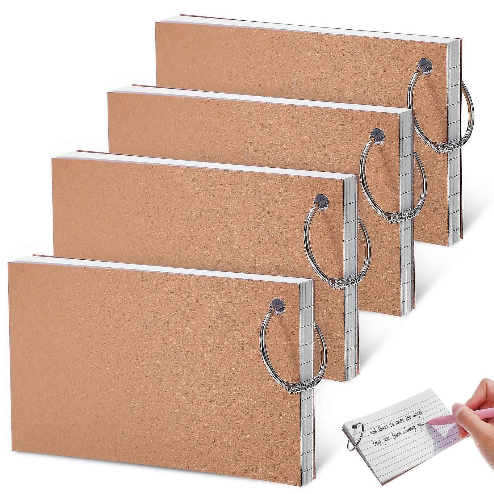 Lined Study Cards, Includes Numerous Pages, Enhances Learning Experience