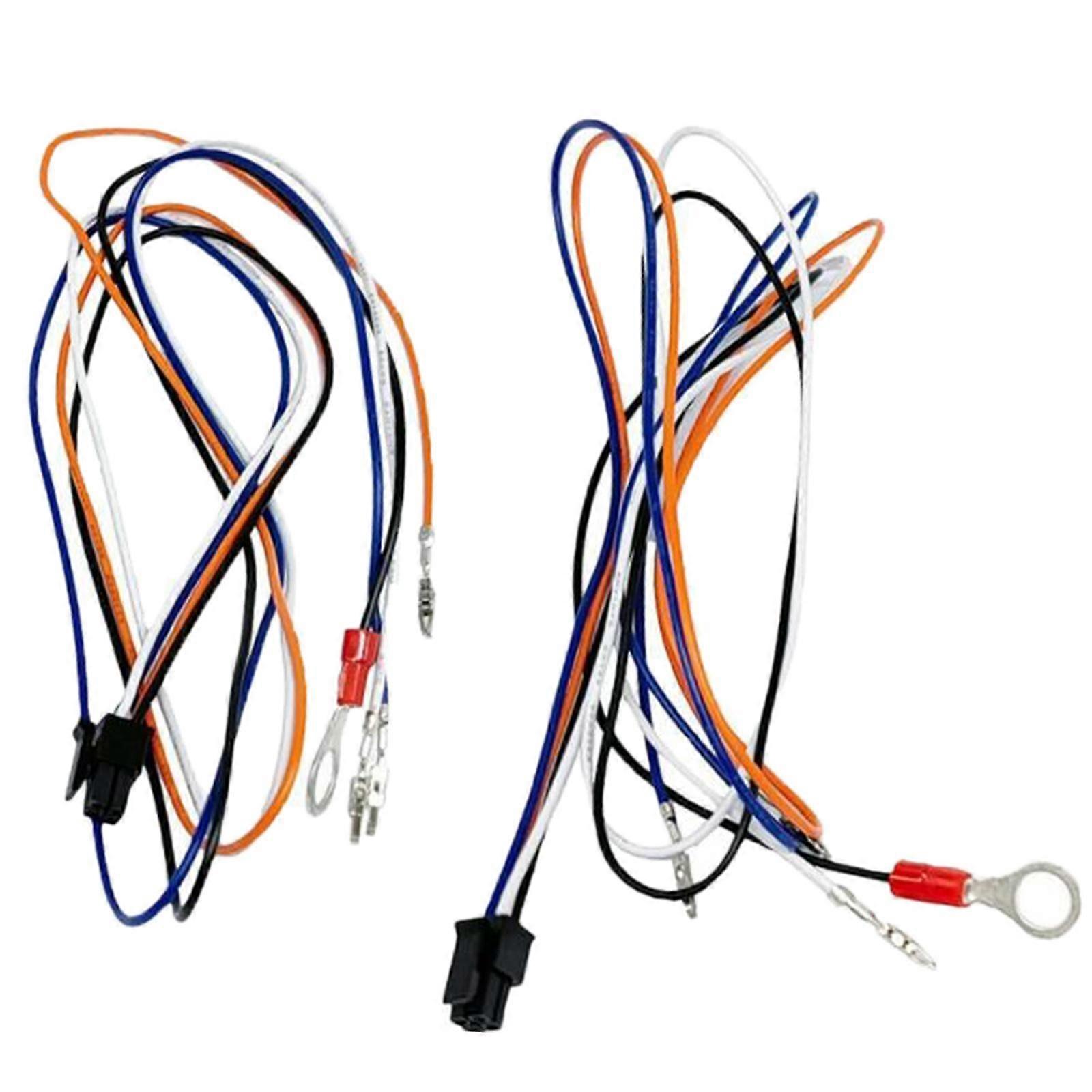 2x Tow Mirrors Wiring Harness Driver/Passenger Replacement