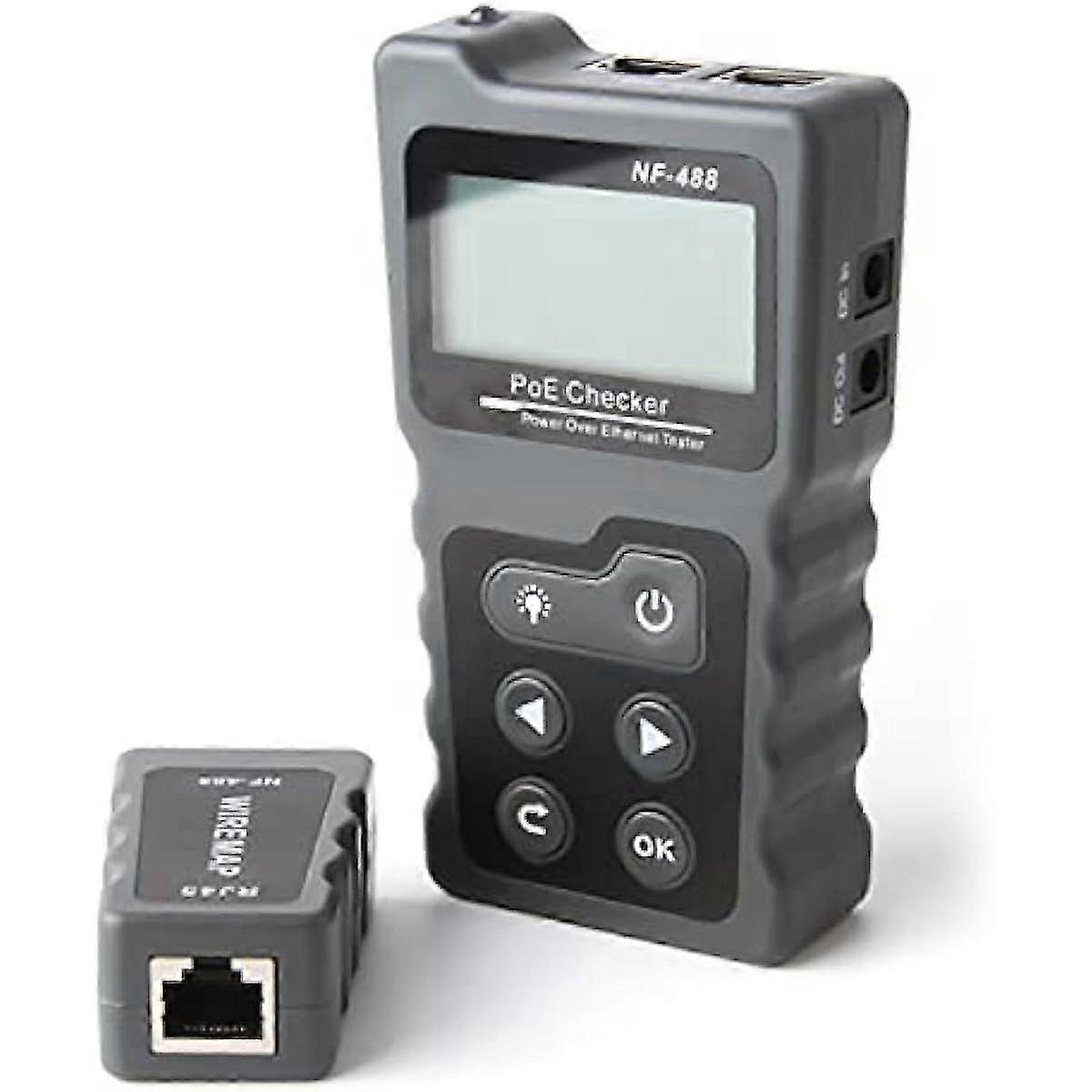 Hancaner Network Cable Tester RJ45 LAN Ethernet PoE Checker Meter