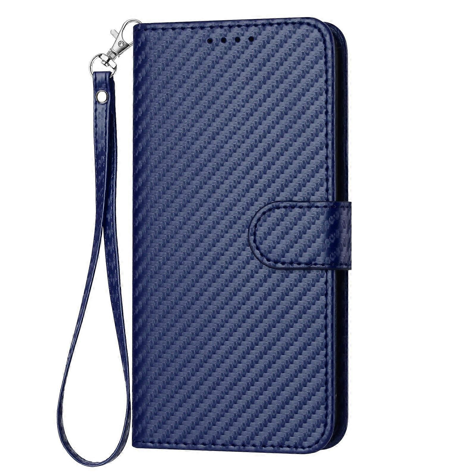 Case For Iphone 13pro Max Dark Blue Leather Flip