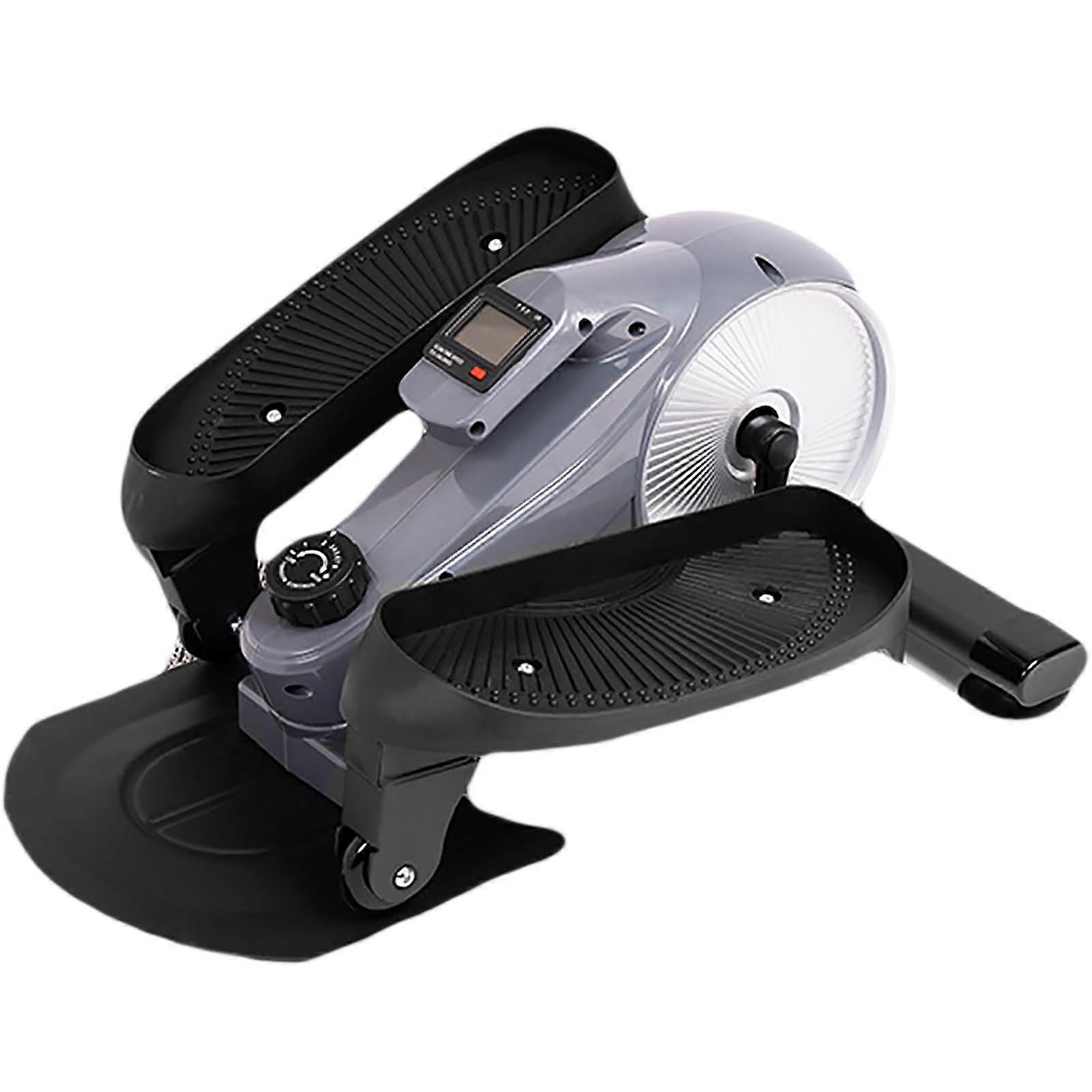 Elliptical Trainer for Under Desk with Screen, 8 Resistances, Quiet,