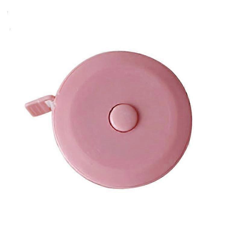 Tape Measures 150cm/60in Portable Retractable Height Ruler, Waist Circumference, Sewing Measuring Tape Roll, Light Red