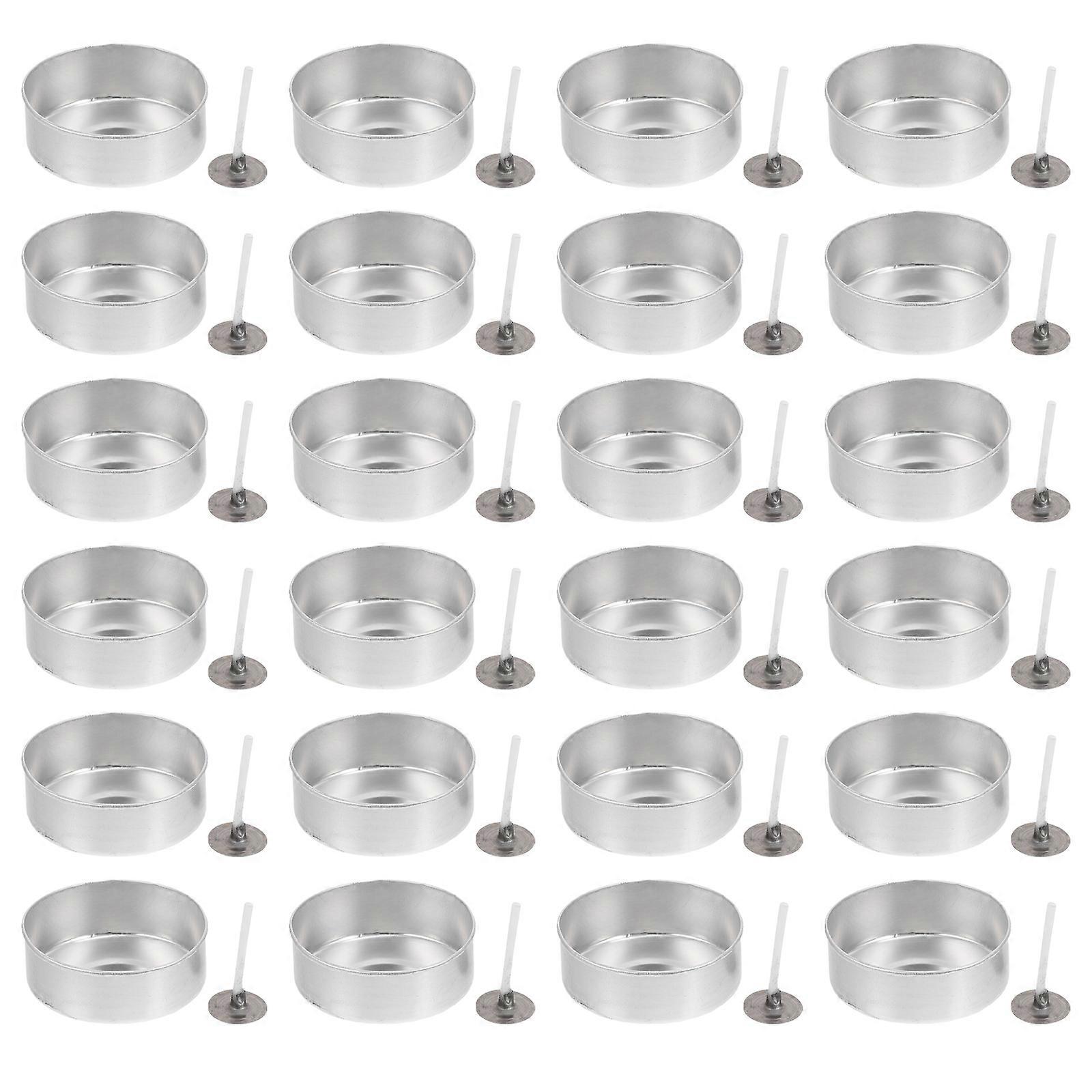 Candle Cups for Homemade Projects, Ideal for Scented Candles and Decorative Crafts