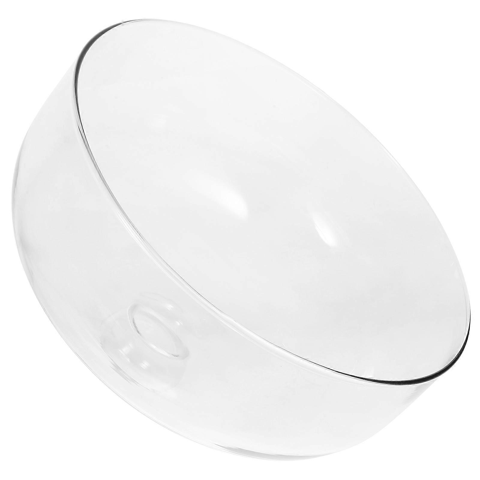 Glass Cake Cover for Home Use Made of Premium Transparent Glass Material 7.5 Inches