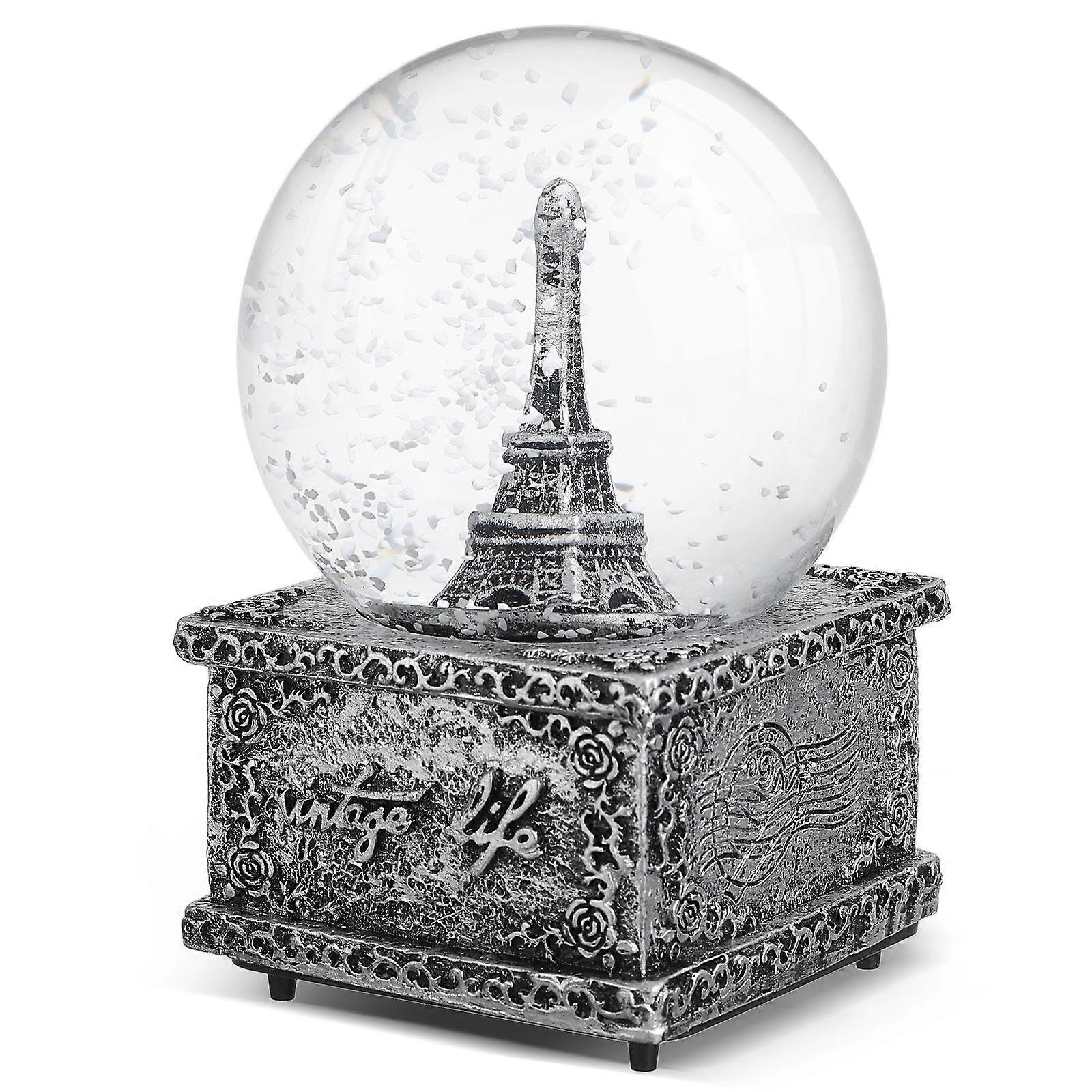 Snowflake Crystal Music Box, Stylish and Decor Piece