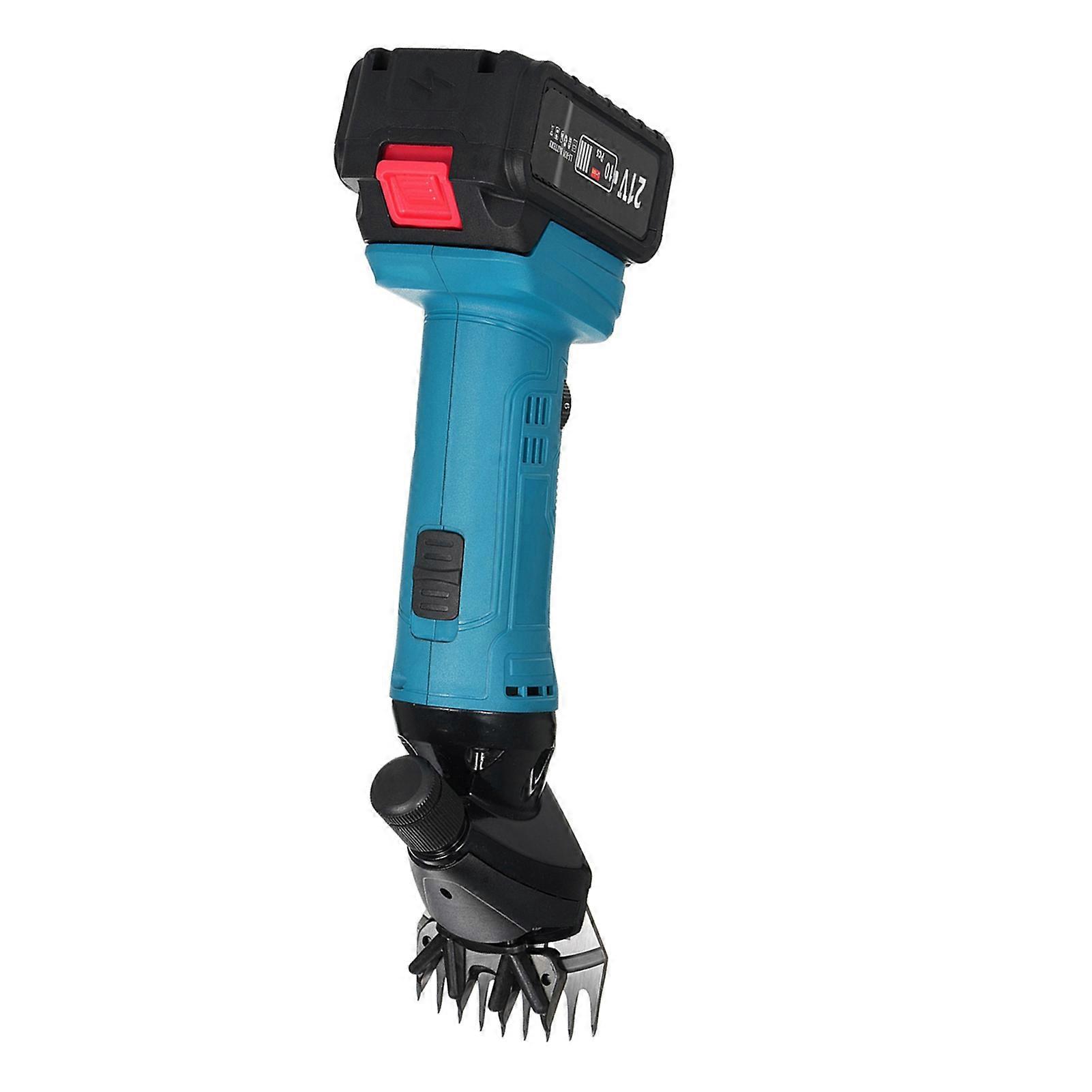 9 Tooth 6 Speed Adjustable Lithium Ion Wool Shears Set Electric Sheep Shaving Machine for Shearing Animals