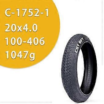 Tsir Cst 20x4.0 24x4.0 20/24 Inch Electric Snowmobile Beach Bicycle Tire Anti-slip Fat Tire Bicycle Part-I-I Edition 0617