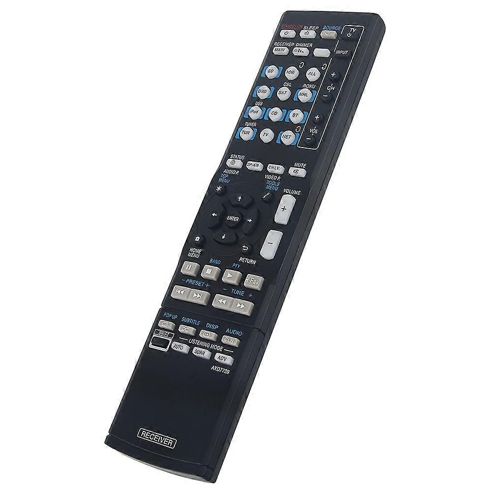 AXD7739 For Pioneer AV Receiver Stereo System Remote Control Ergonomic Replacement Controller