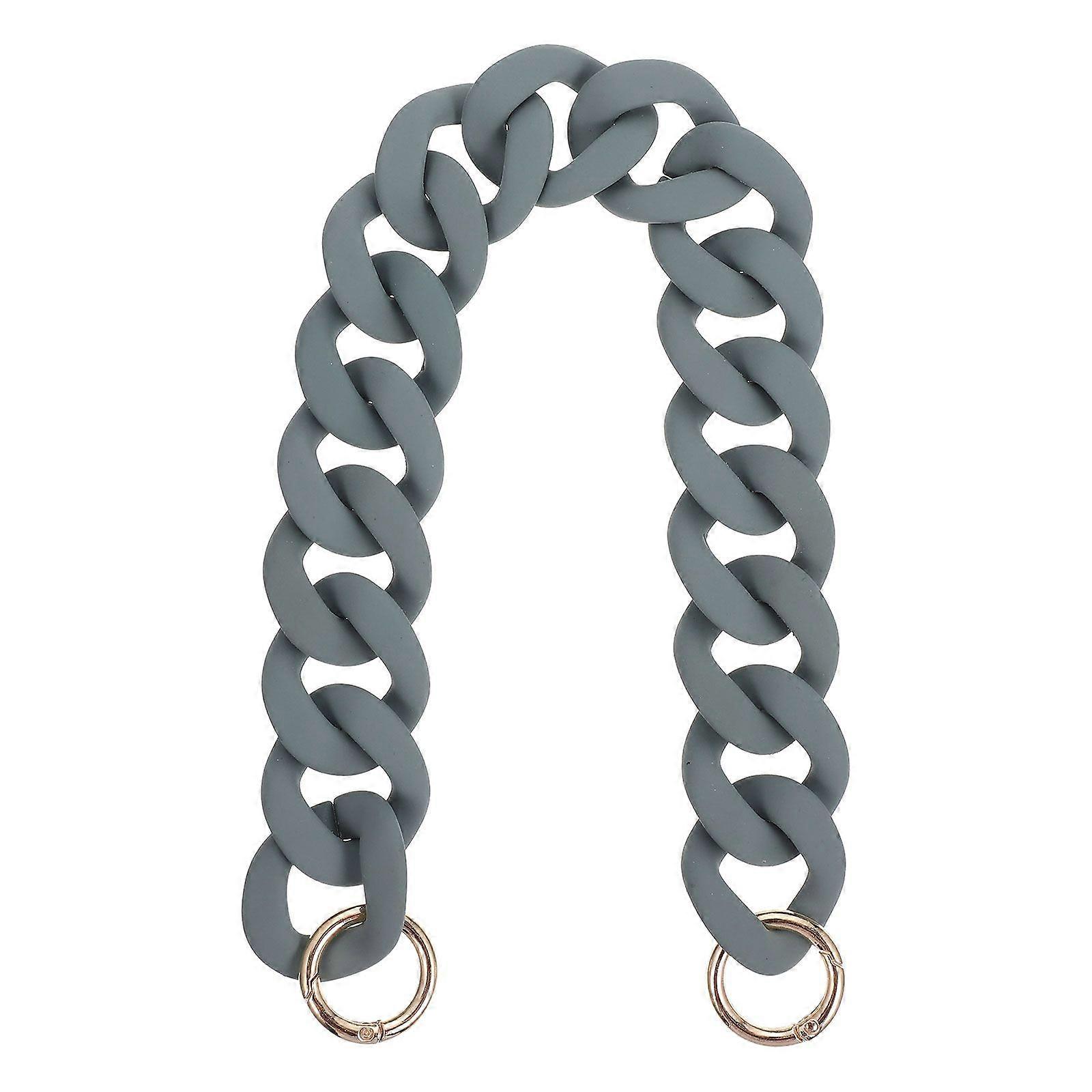 Removable Bag Chain Resin Replacement Single Shoulder Bag DIY Hollow Chain