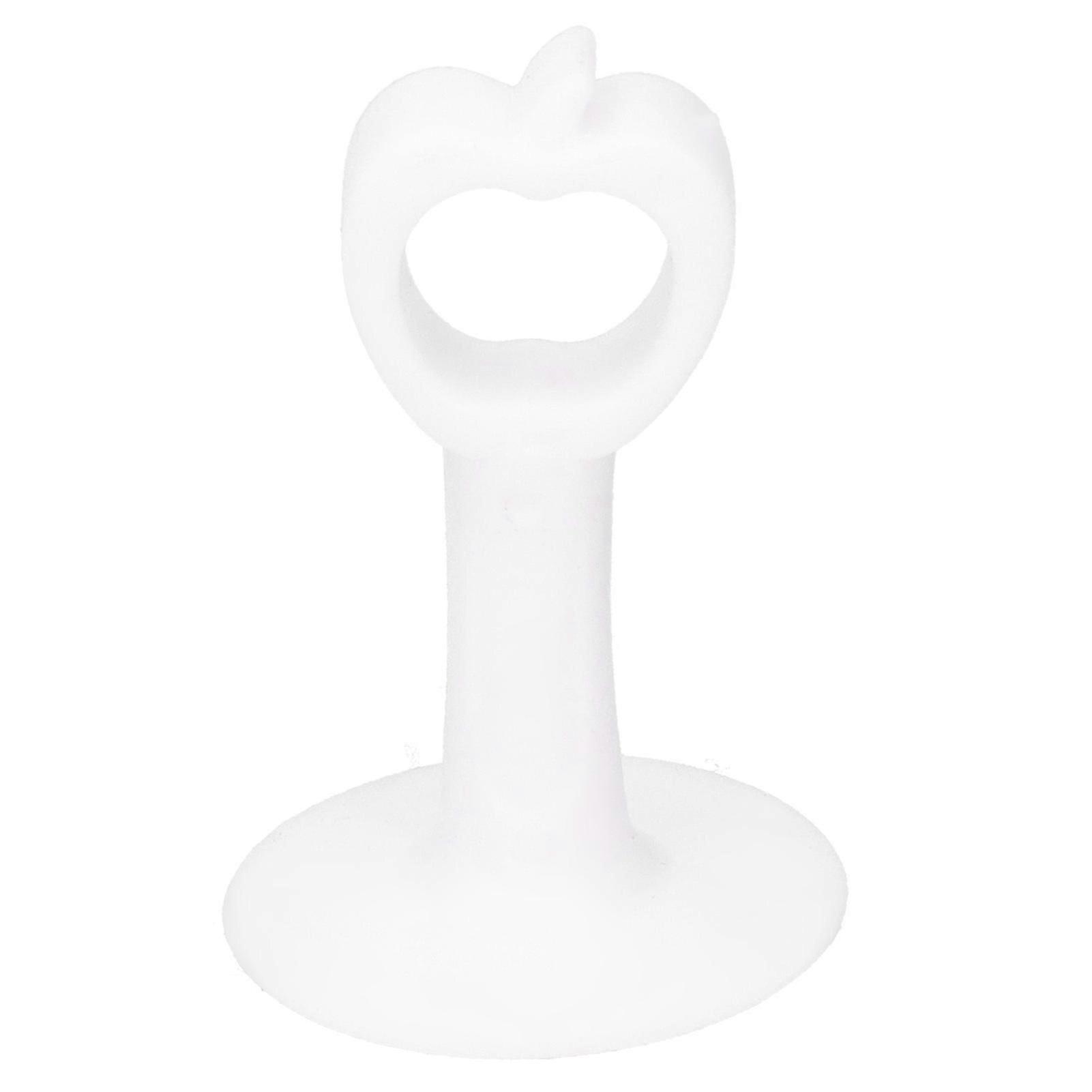 Door Stopper Multifunction Anti Collision Silicone Door Bumper Protector for Home Use White