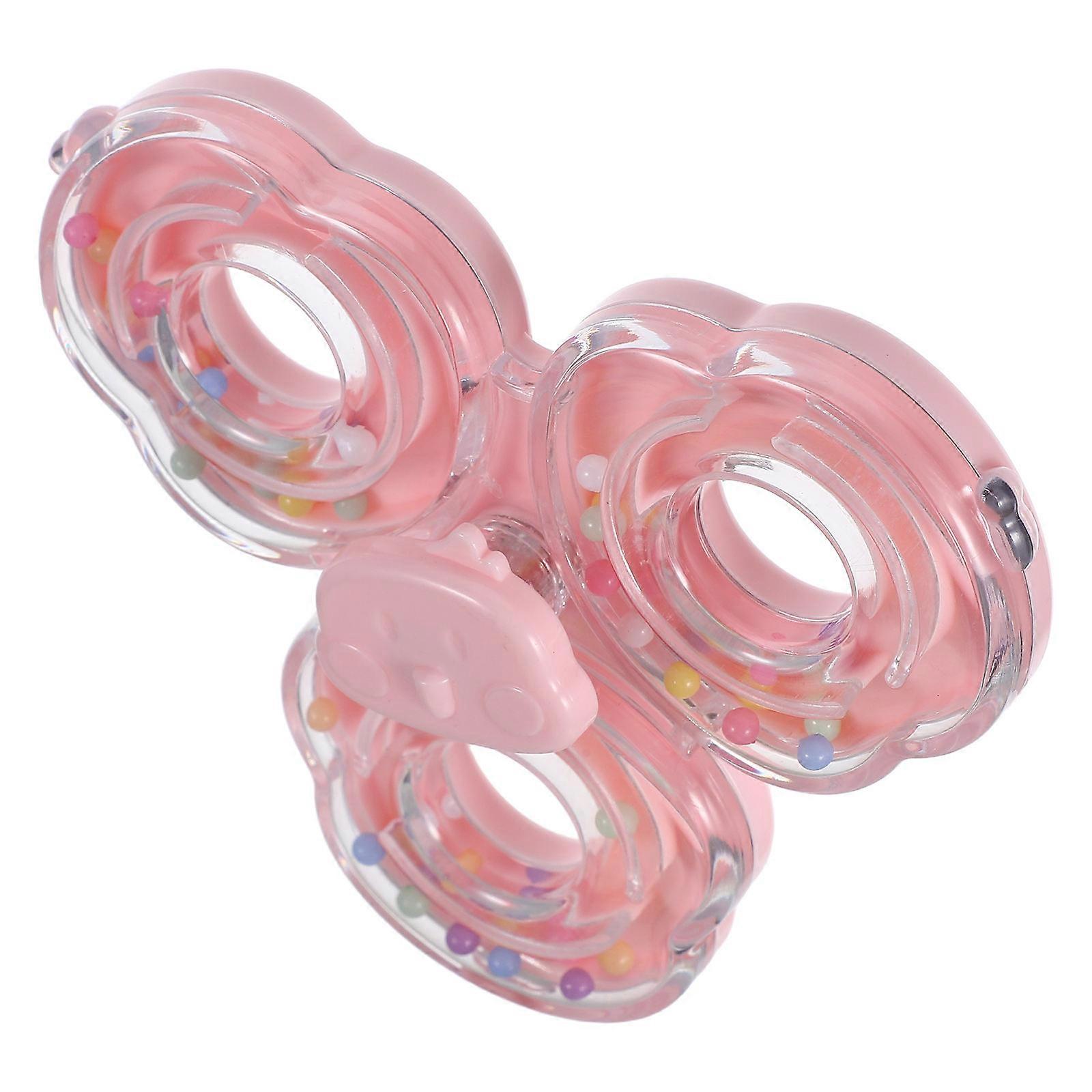 Interactive Bird Toys Parakeet Parrot Spinner Toy Spinning Disc Design For Small Birds Medium Birds Parakeets Chewing Stimulation Cage Accessory 1Pack