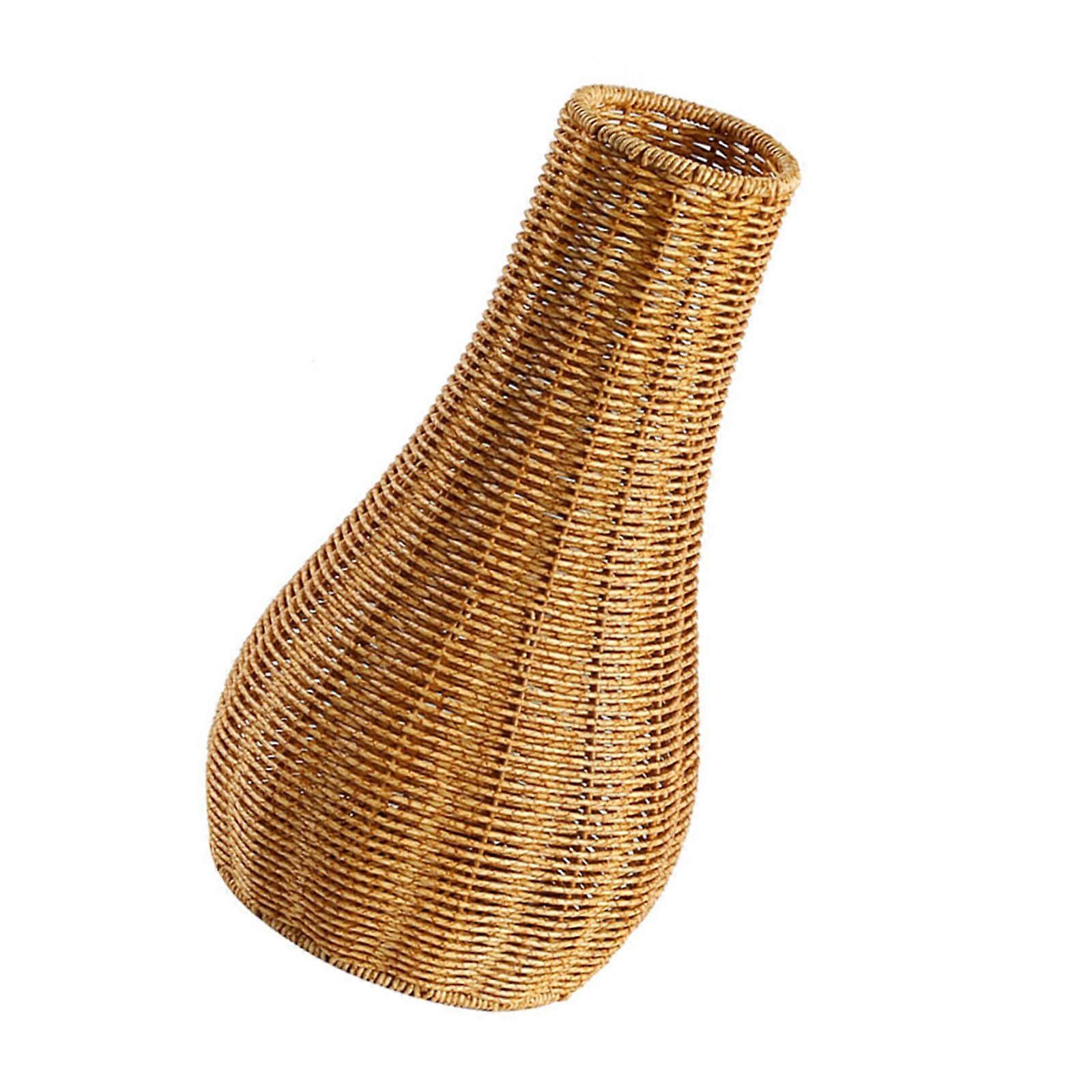 Elegant flower holder, rattan imitation, ornament for dried flowers, handcrafted with rattan for a unique accent at home Ref: 9124