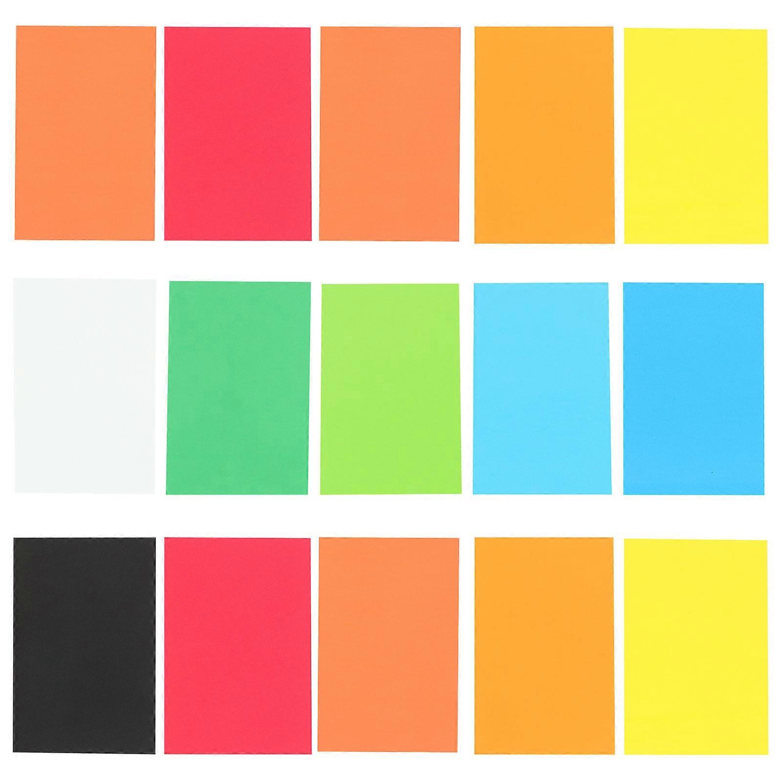 Colorful DIY Folding Paper Bright Color Sponge Sheets For Square Dual-Sided Design 30Pack
