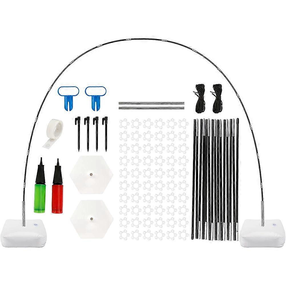 Balloon Arch Kit Detachable Design Quick Assembly Metal Base For Family Parties 3000X2700X10CM 1 Set