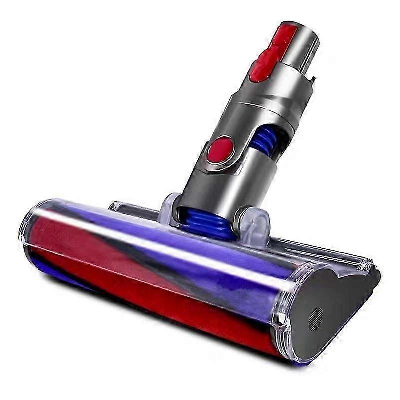Quick Release Soft Roller Cleaner Head for Dyson V7 V8 V10 V11 V15 Vacuum Cleaner Floor Brush Head Replacement Part