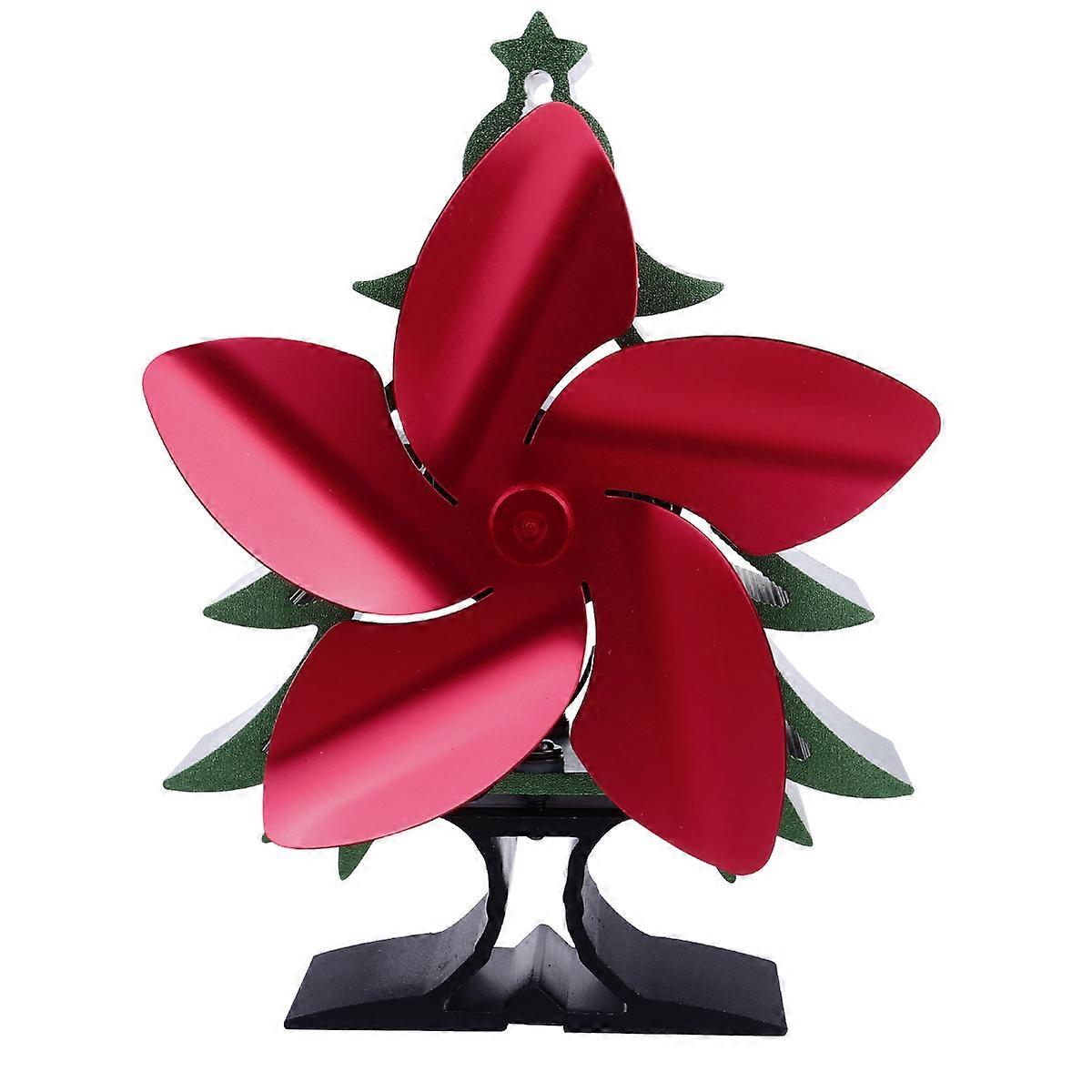 Christmas Tree Thermal Power Fan for Efficient Heat Circulation and Quiet Operation – Holiday Home Decor