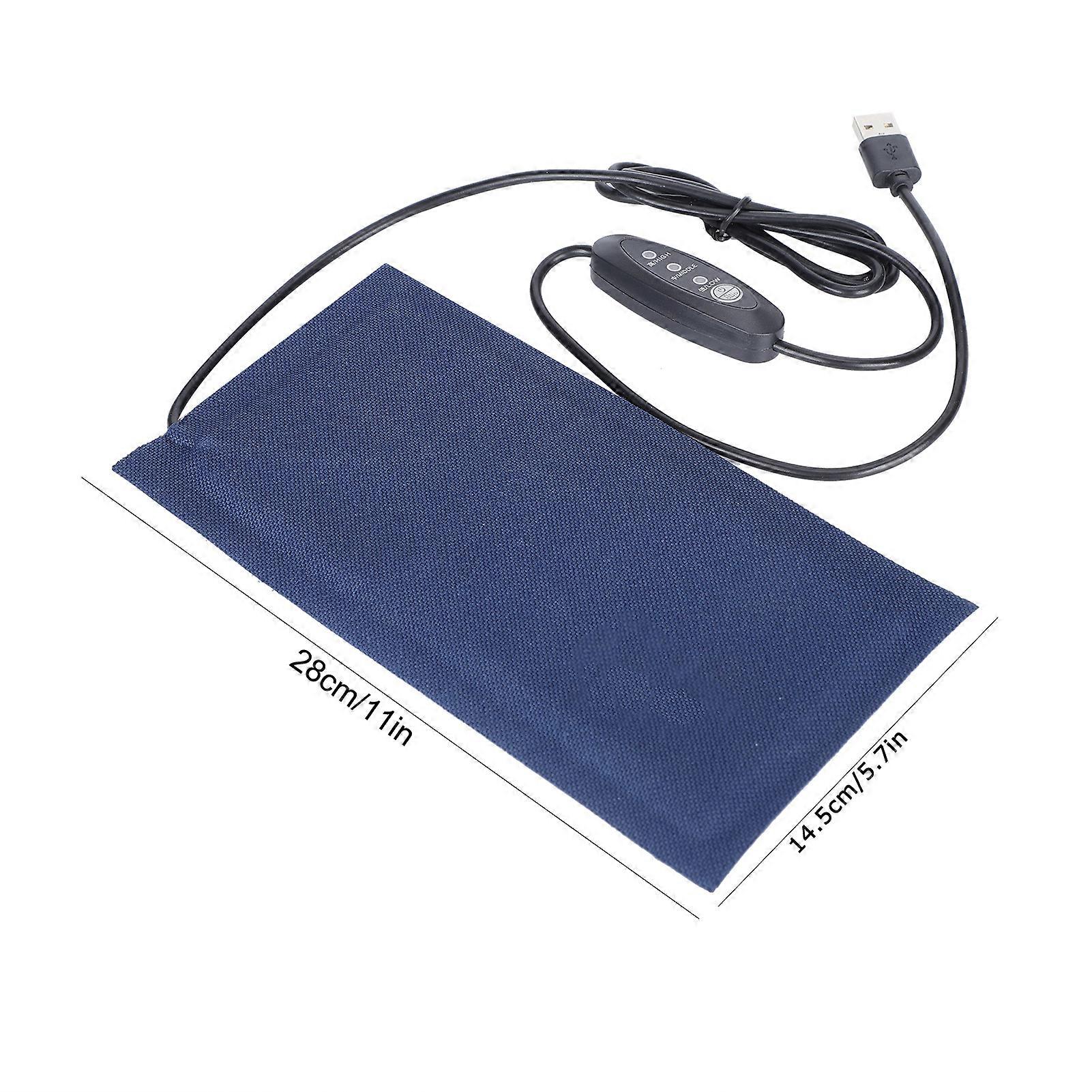 Reptile and Pet Heating Mat, Heat Mat, Keep Warm, USB Powered, Adjustable Temperature, Large Size
