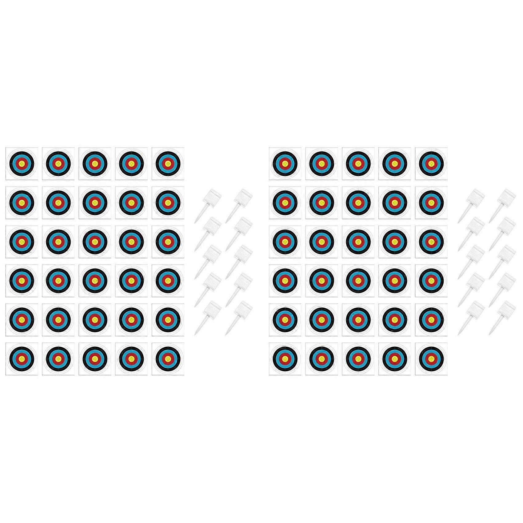 Archery Targets Paper for Backyard, 60Pcs Bow Targets for Hunting & Archery Targets, Target Practice