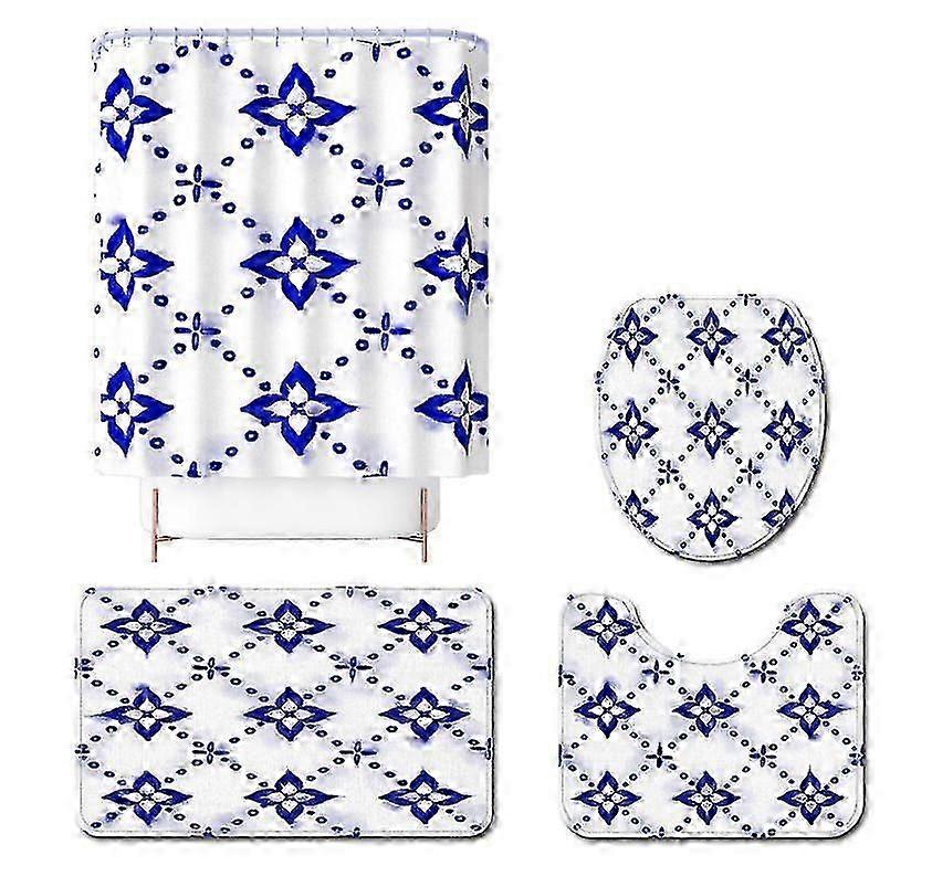 Mng Design Print Łazienka Zestaw mat antypoślizgowych