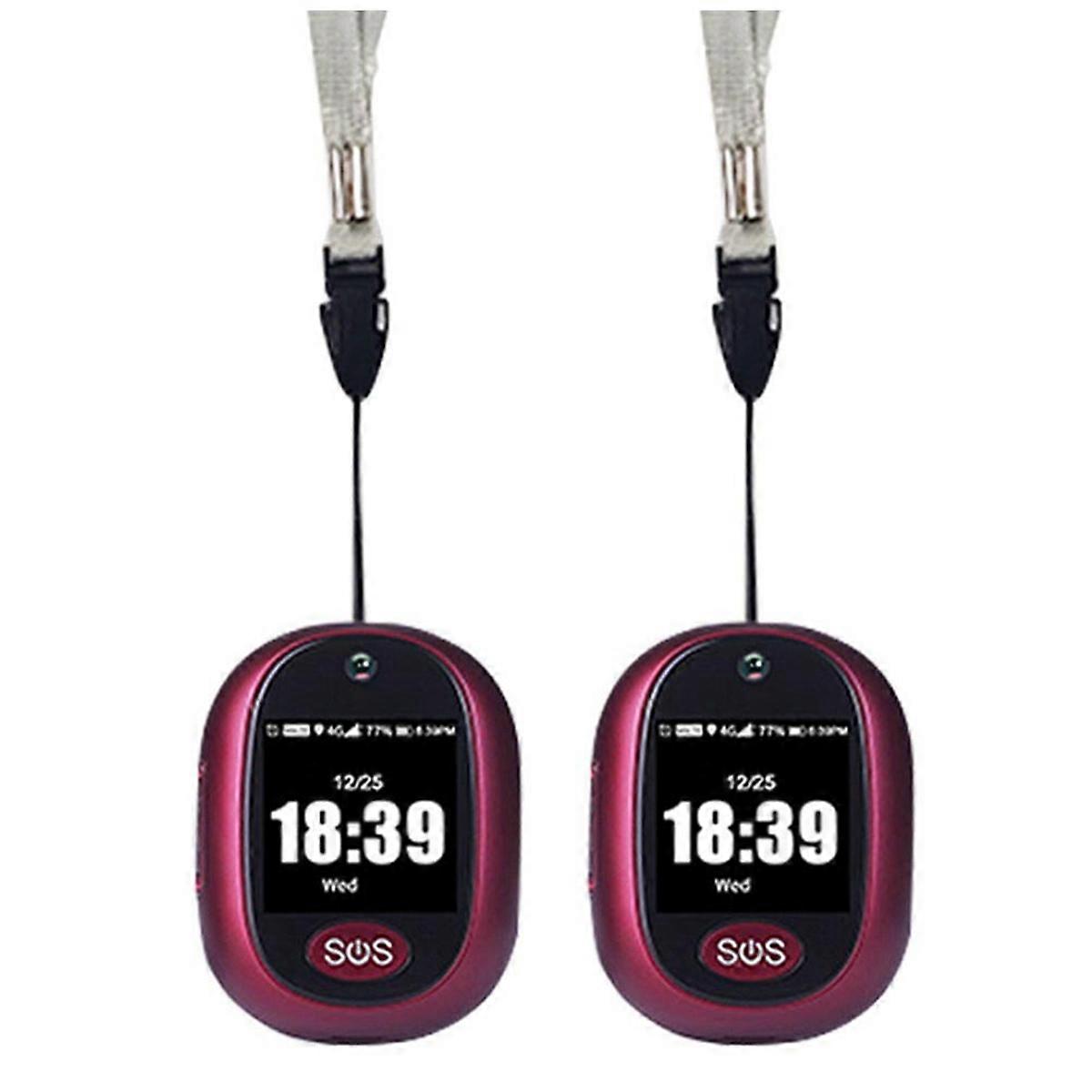 4G GPS Tracking Pendant V45(Red)