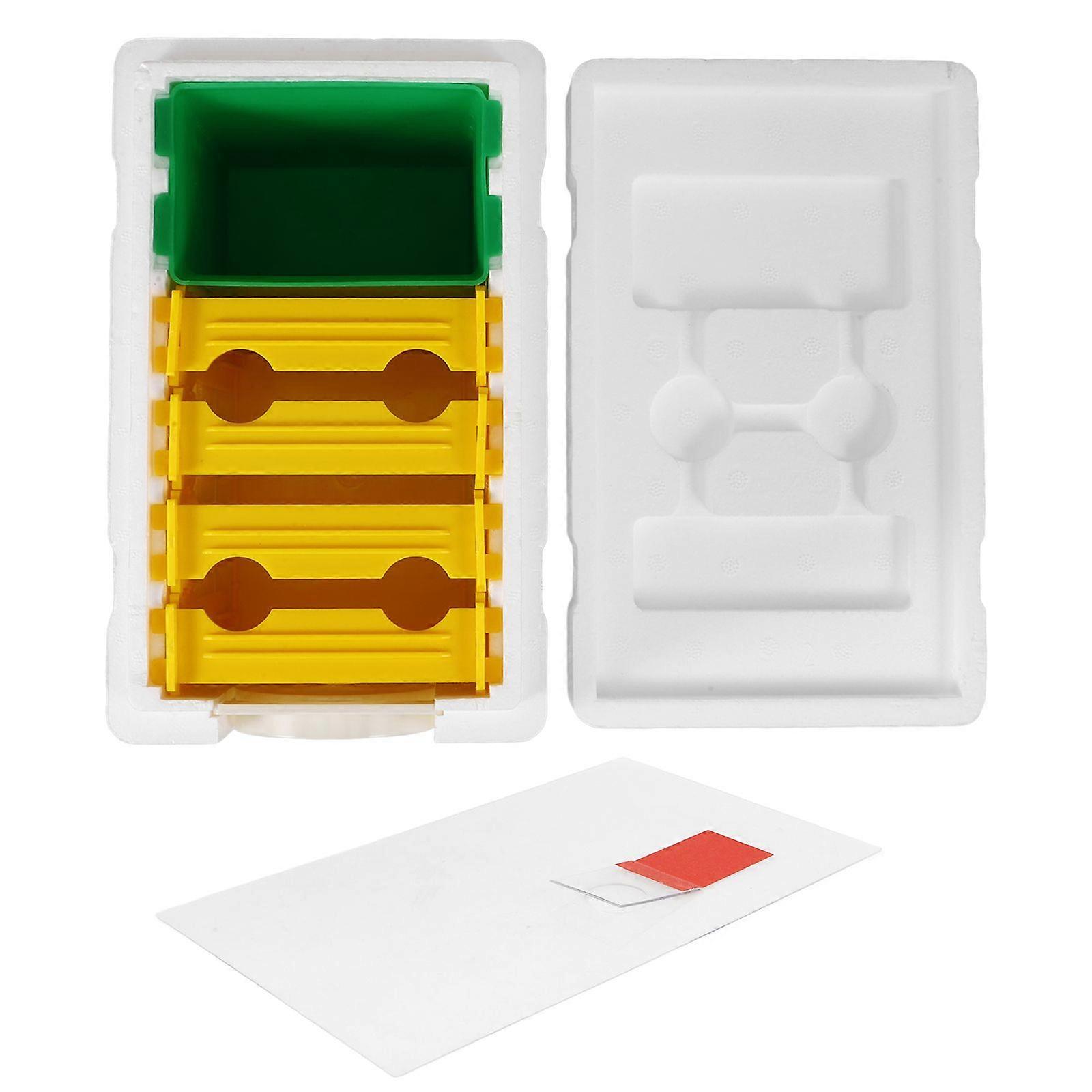 Beehive Multi-grid Bee Feeding Box Practical Bee Mating Box Beehive Harvest Beekeeping Pollination Box