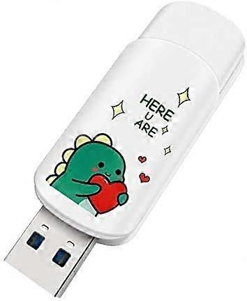 16 GB High Speed Thumb Drive Push and Pull with Dinosaur